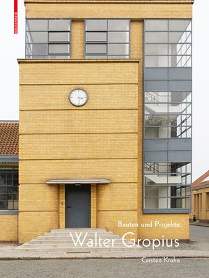 cover image of Walter Gropius